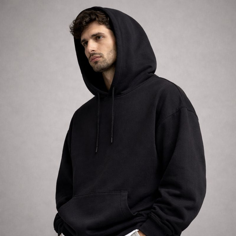 Oversized Hoodie - Black