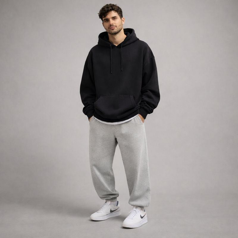 Oversized Hoodie - Black