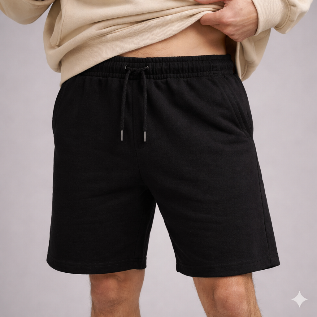 Relaxed Sweat Short Man - Black