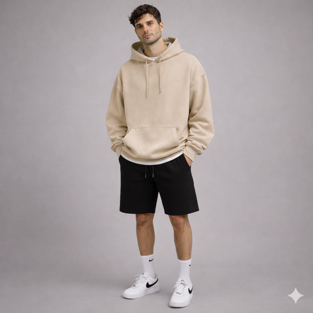 Relaxed Sweat Short Man - Black