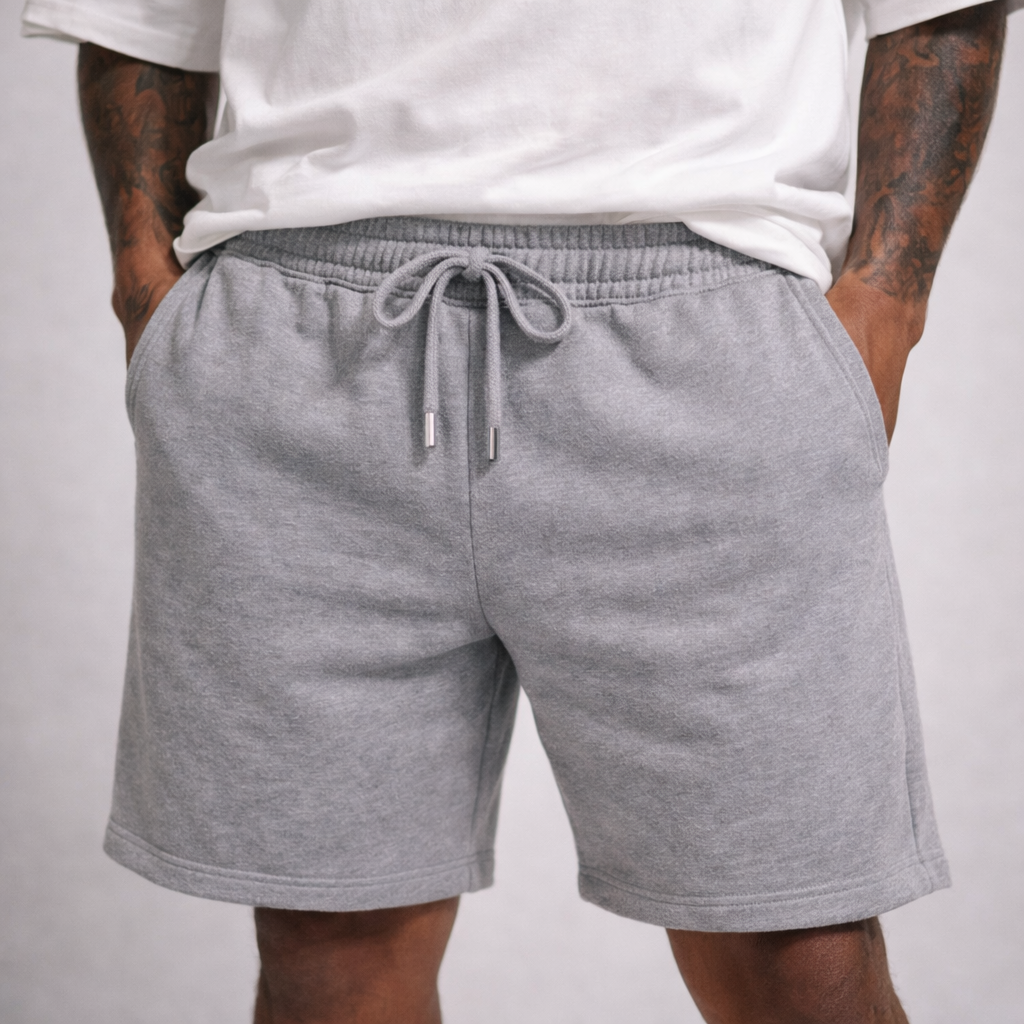 Relaxed Sweat Short Man - Light Grey
